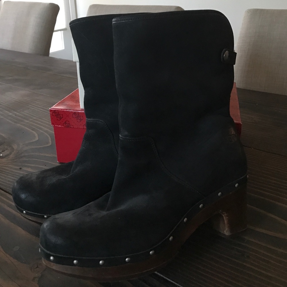Ugg boots wood sole