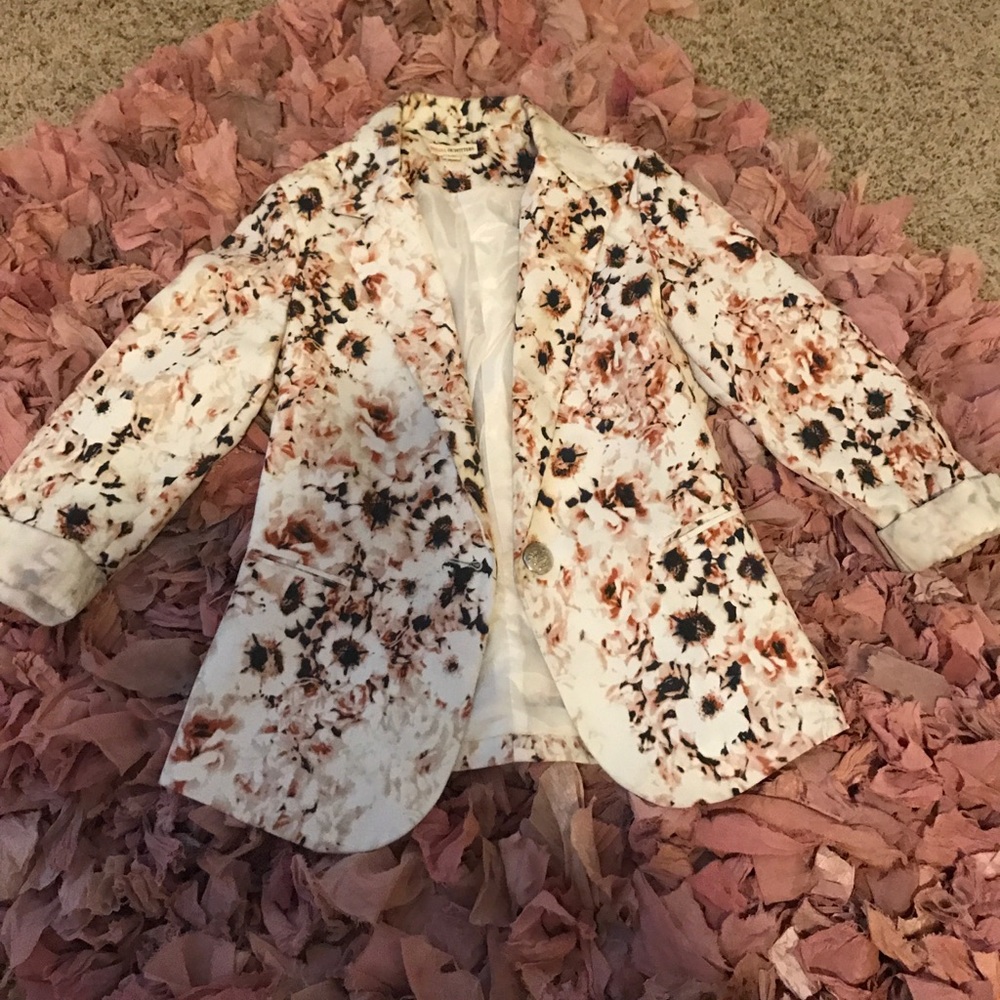 Floral Blazer