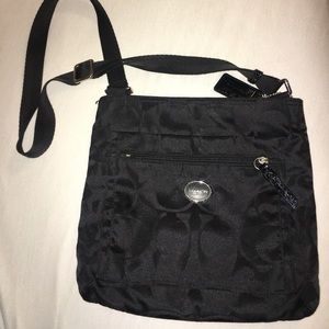 Coach Black Logo Crossbody