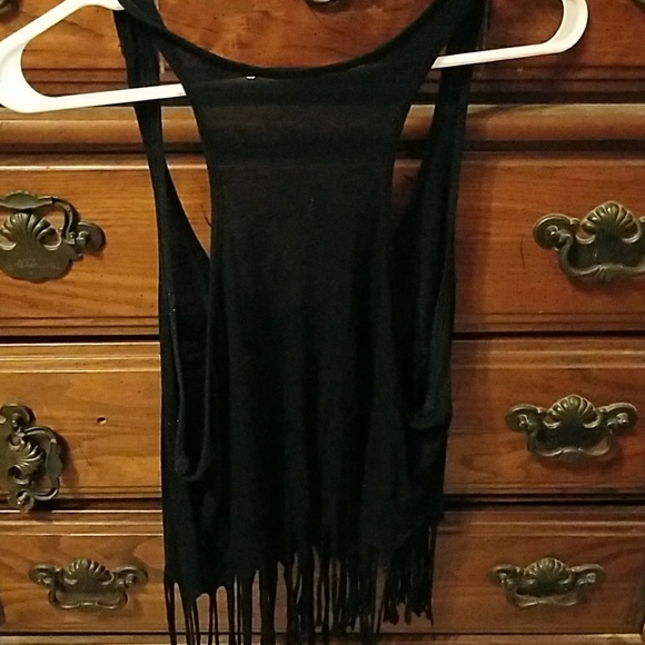 Black Love string tank - Picture 3 of 3
