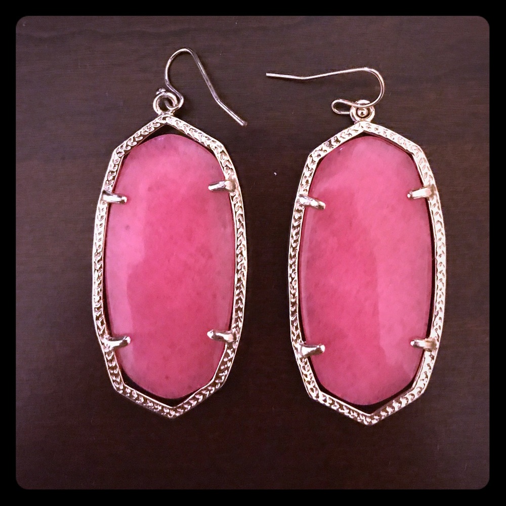 Kendra Scott Pink Danielle Earrings