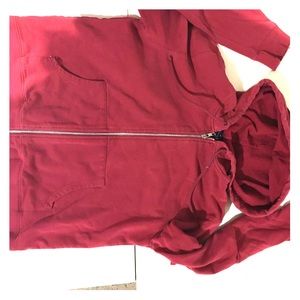 Pink gap vintage zip up hoodie