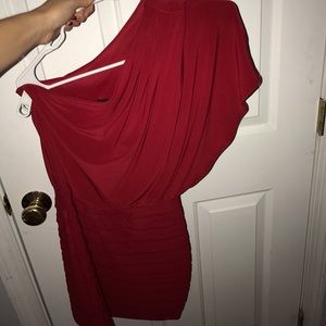 Formal red dress