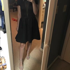 black formal dress