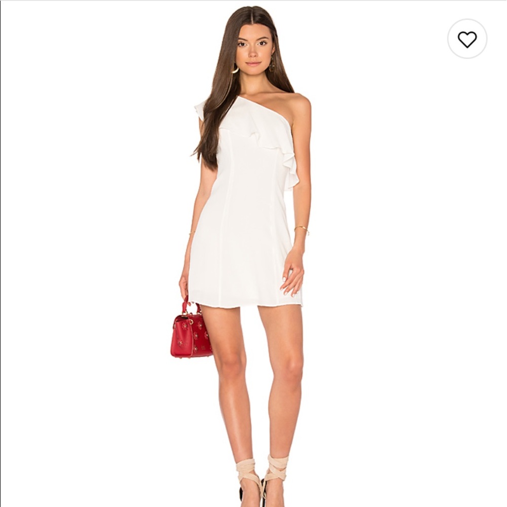 Beautiful white dress. Only BEEN WORN once!!!