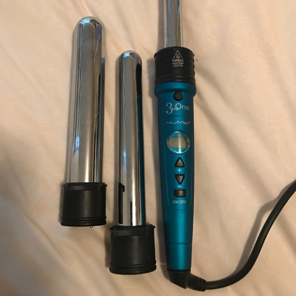 NuMe 3 in One Curling Wand Set