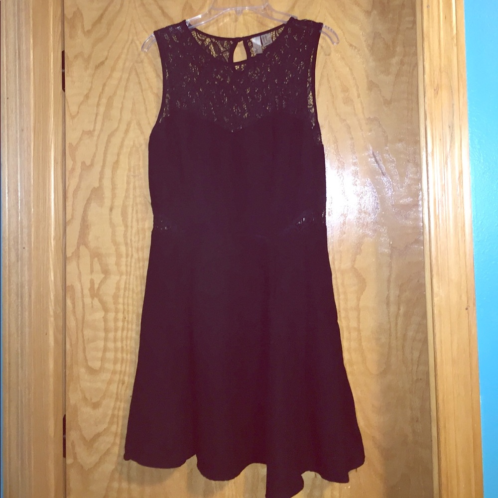 All black dress