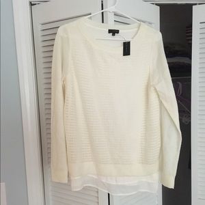 White Limited Sweater