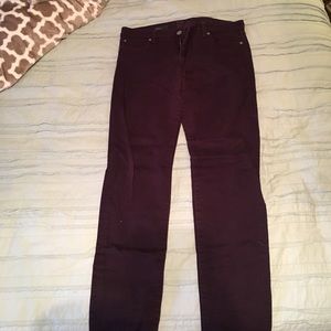 Kut from Kloth deep purple jeans