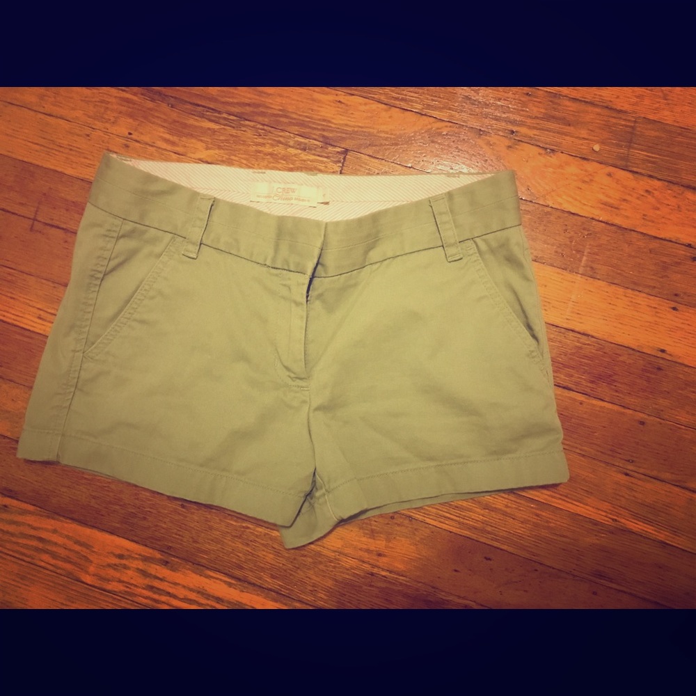 J.crew green shorts