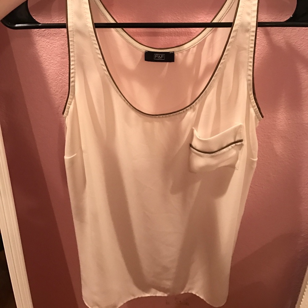 white tank top