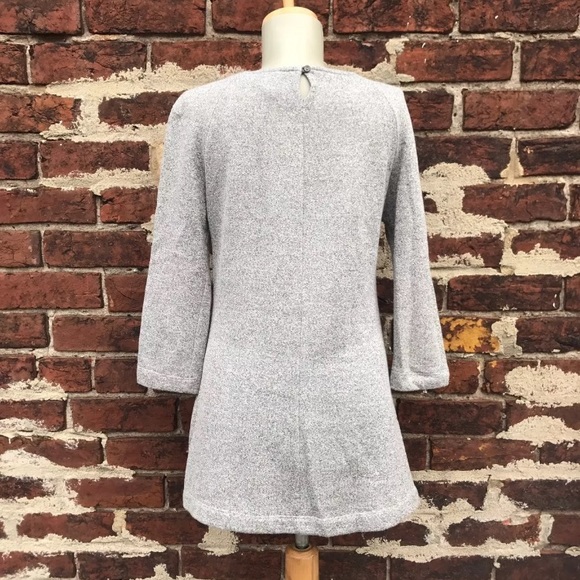 Anthropologie S Rare Lace Le Pompe Sweatshirt Top - Picture 6 of 7