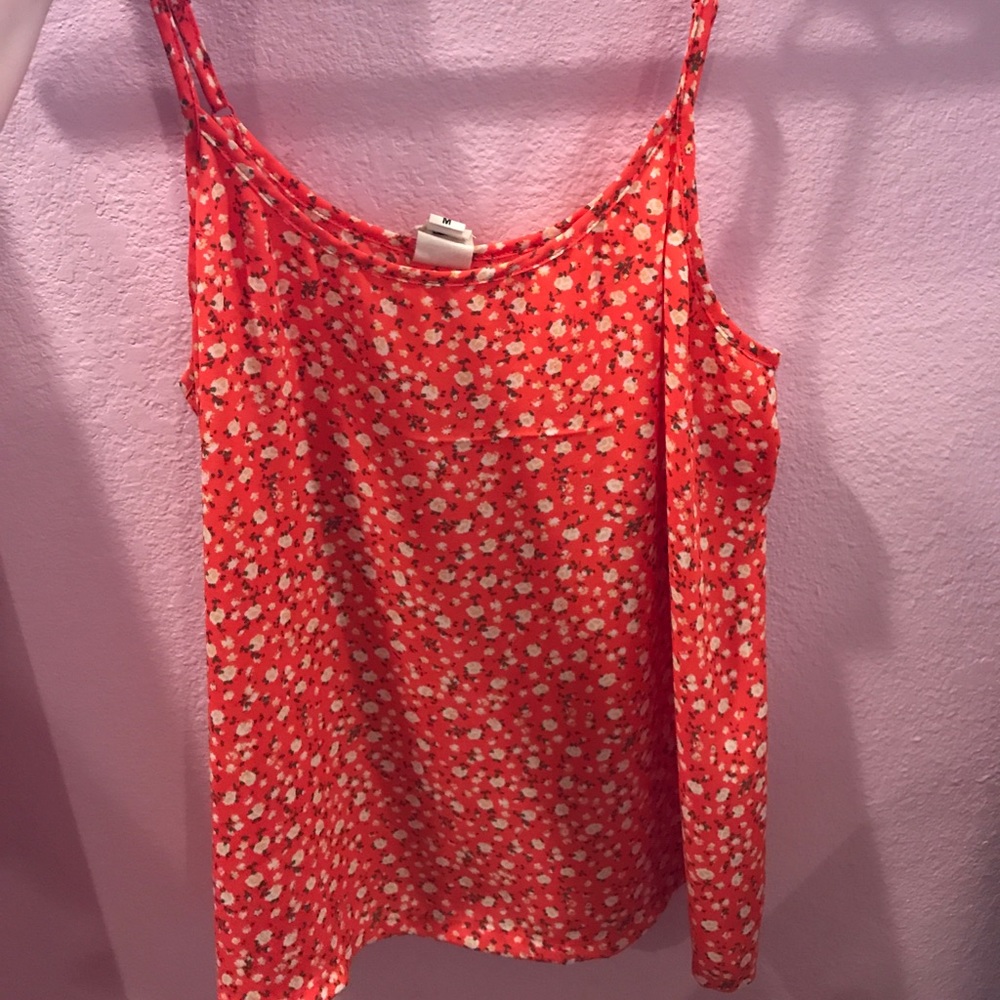 floral tank top