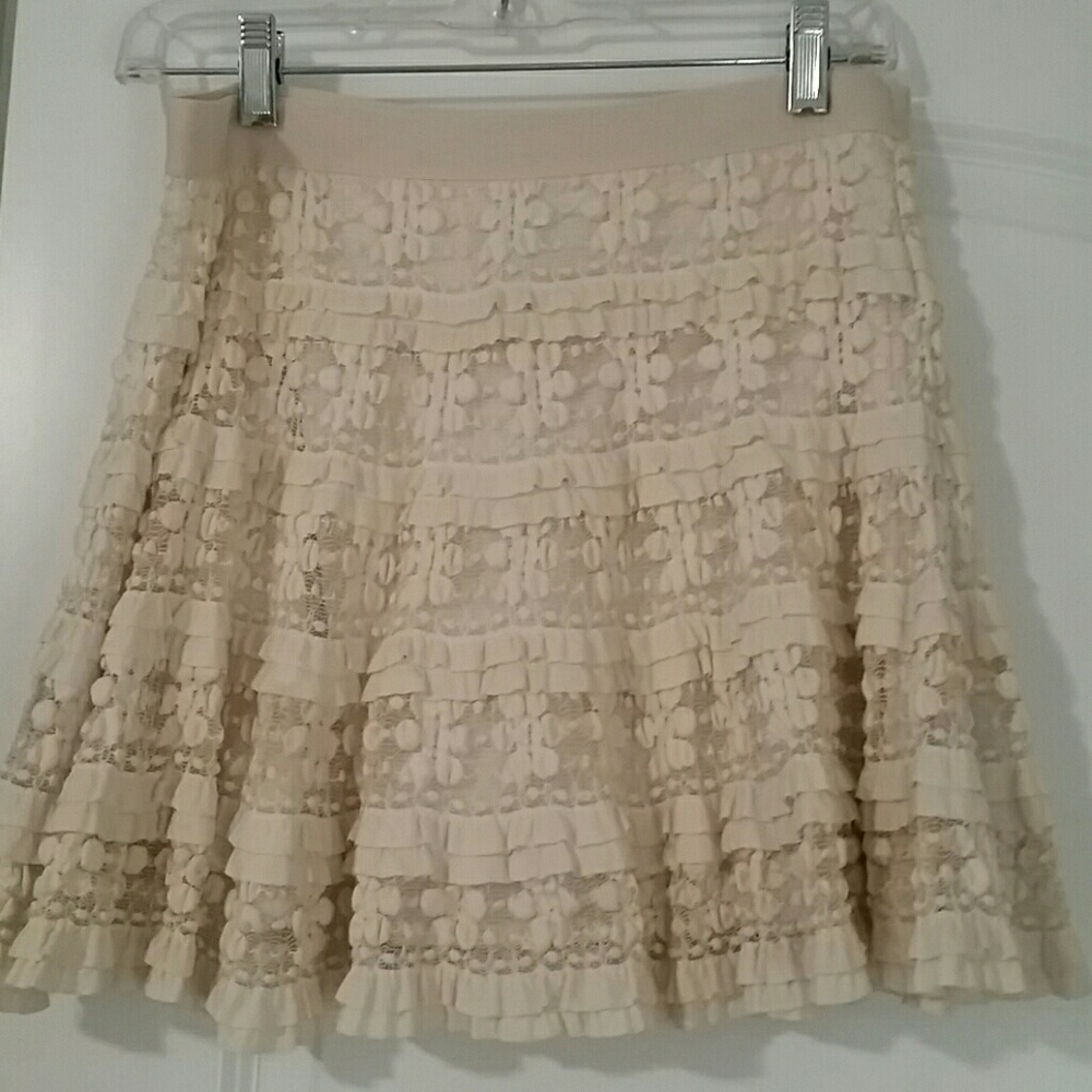 Max Studio Lace Mini Skirt