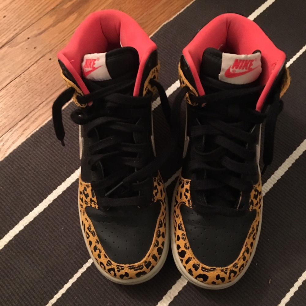 SALE Nike Dunk Cheetah Hightops