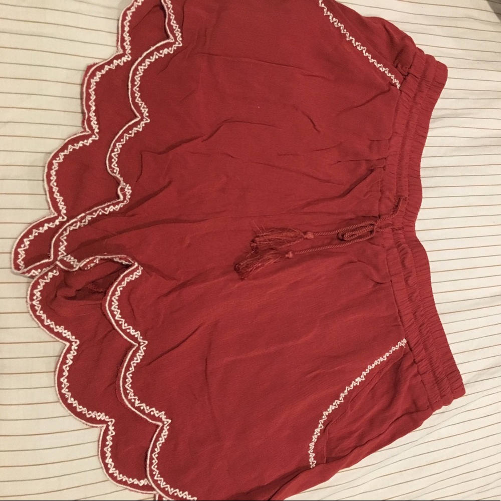 Aeropostale rust shorts
