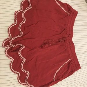 Aeropostale rust shorts