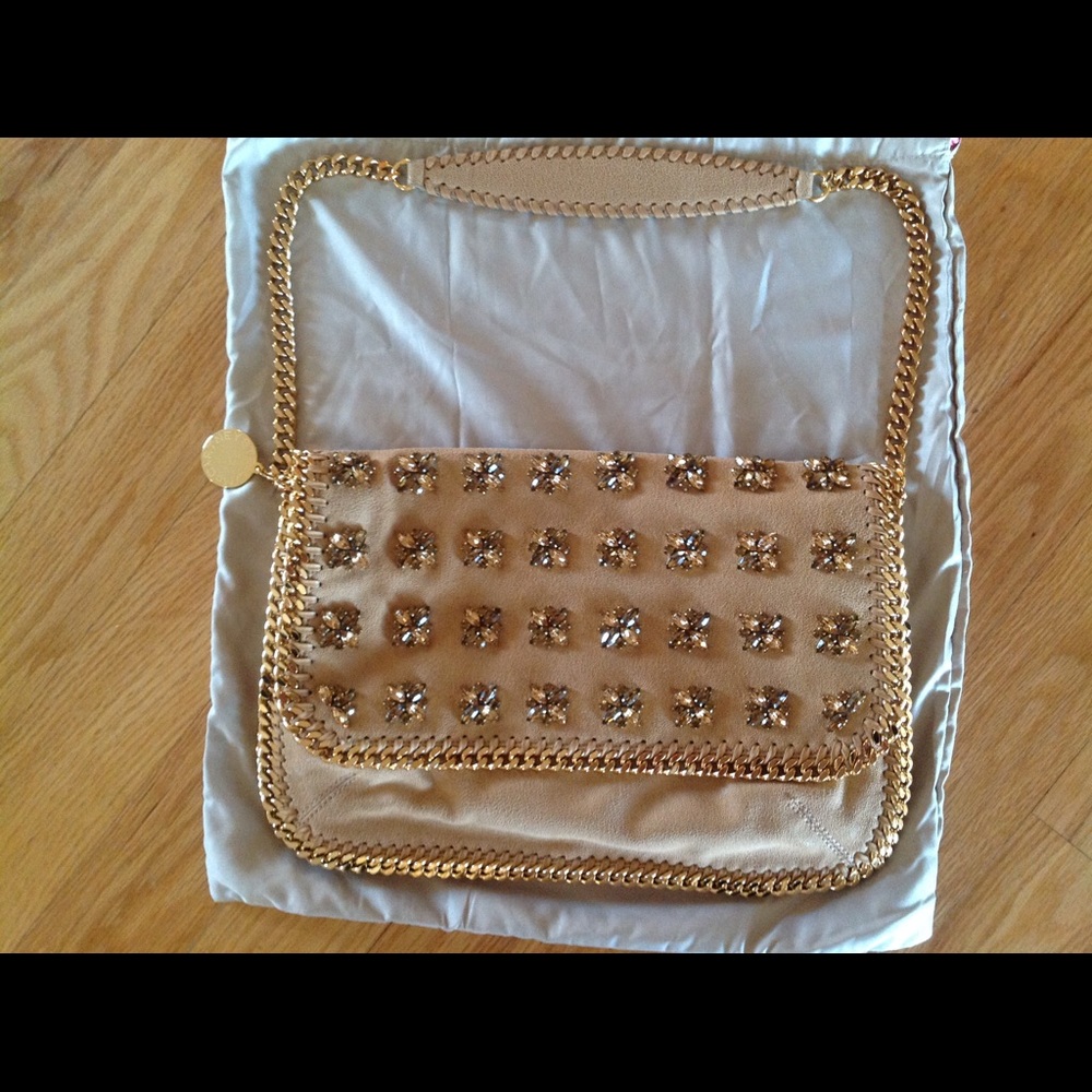 STELLA MCCARTNEY FALABELLA FLAP MESSENGER BAG