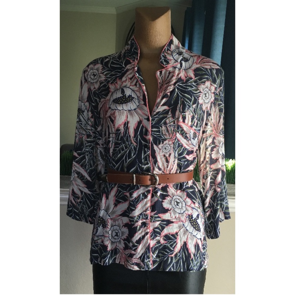 Floral Blouse, M