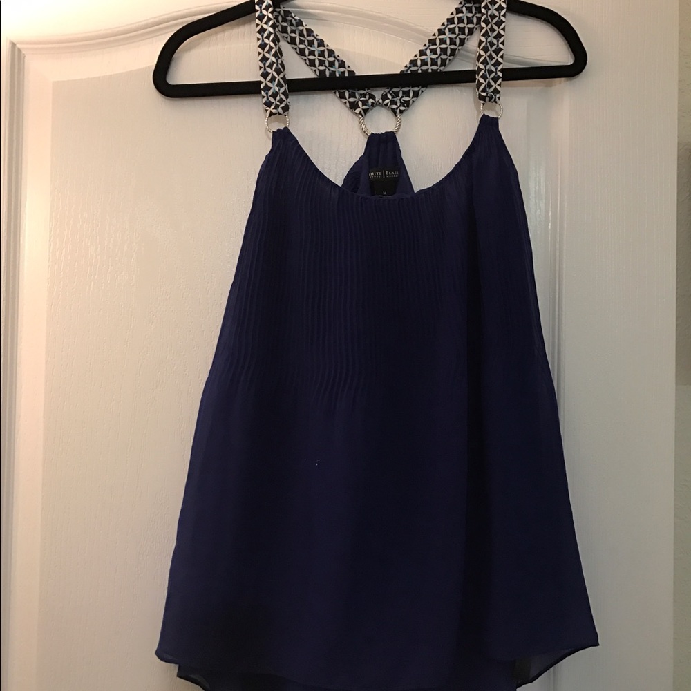 BLUE CRISS-CROSS WHITE HOUSE BLACK MARKET