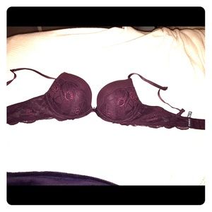 BRAND NEW "Emma" lace Bra from Aerie in plum #NWOT