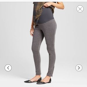 Maternity Over the Belly Moto Pant leggings