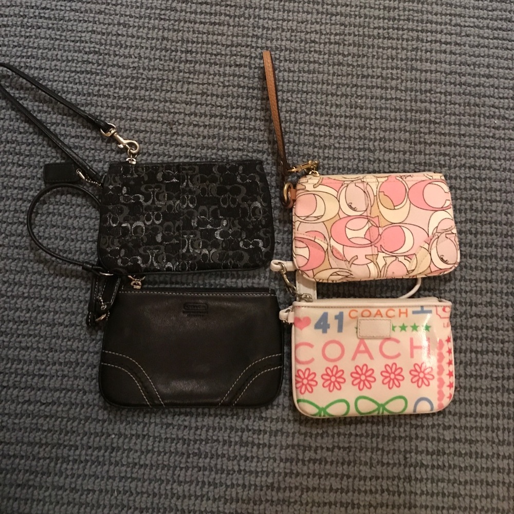 SALE🎉 4 Coach Wristlets for Price of 1!!!