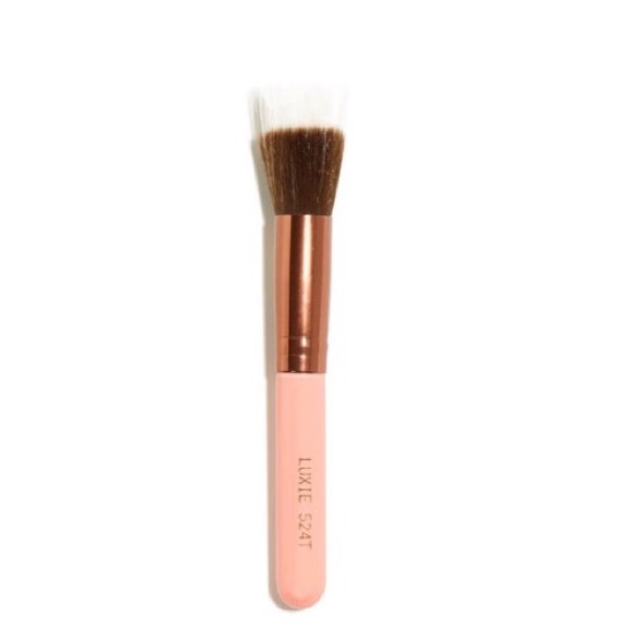 Luxie Beauty Other - Luxie Rose Gold Small Duo Fiber Brush 524T