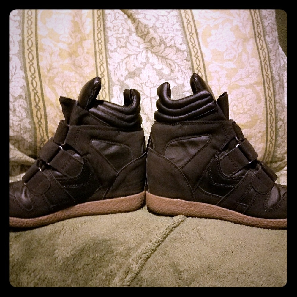 Candies wedge sneakers