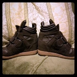 Candies wedge sneakers