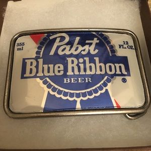 Pabst Blue Ribbon Belt Buckle