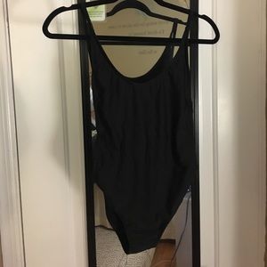Black One Piece Bathing suit