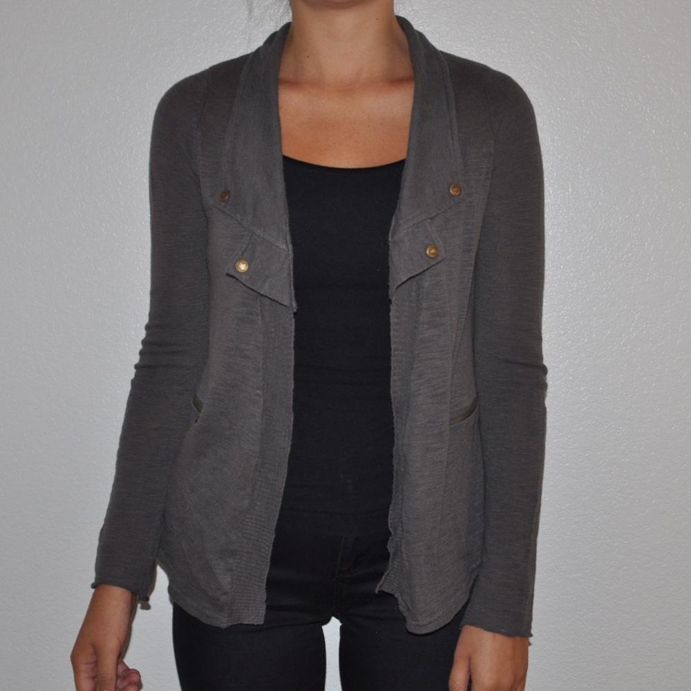 Casual Open Sweater Jacket