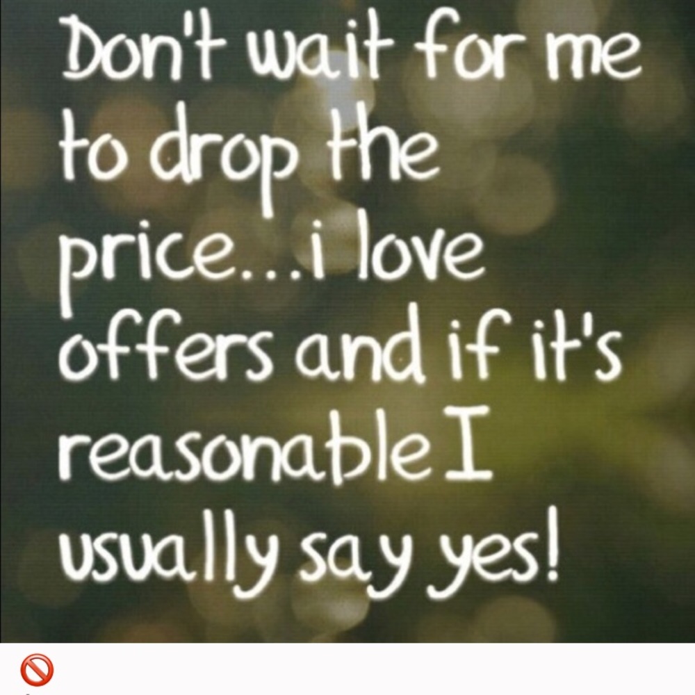 Go ahead make an offer!