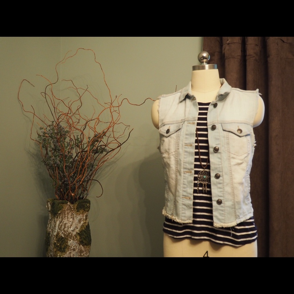 Jessica Simpson Denim Vest