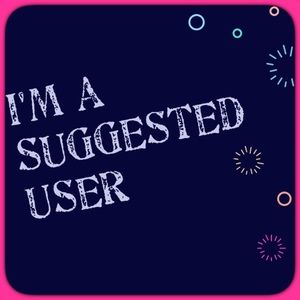 🎉 I'm a SUGGESTED USER 🎉