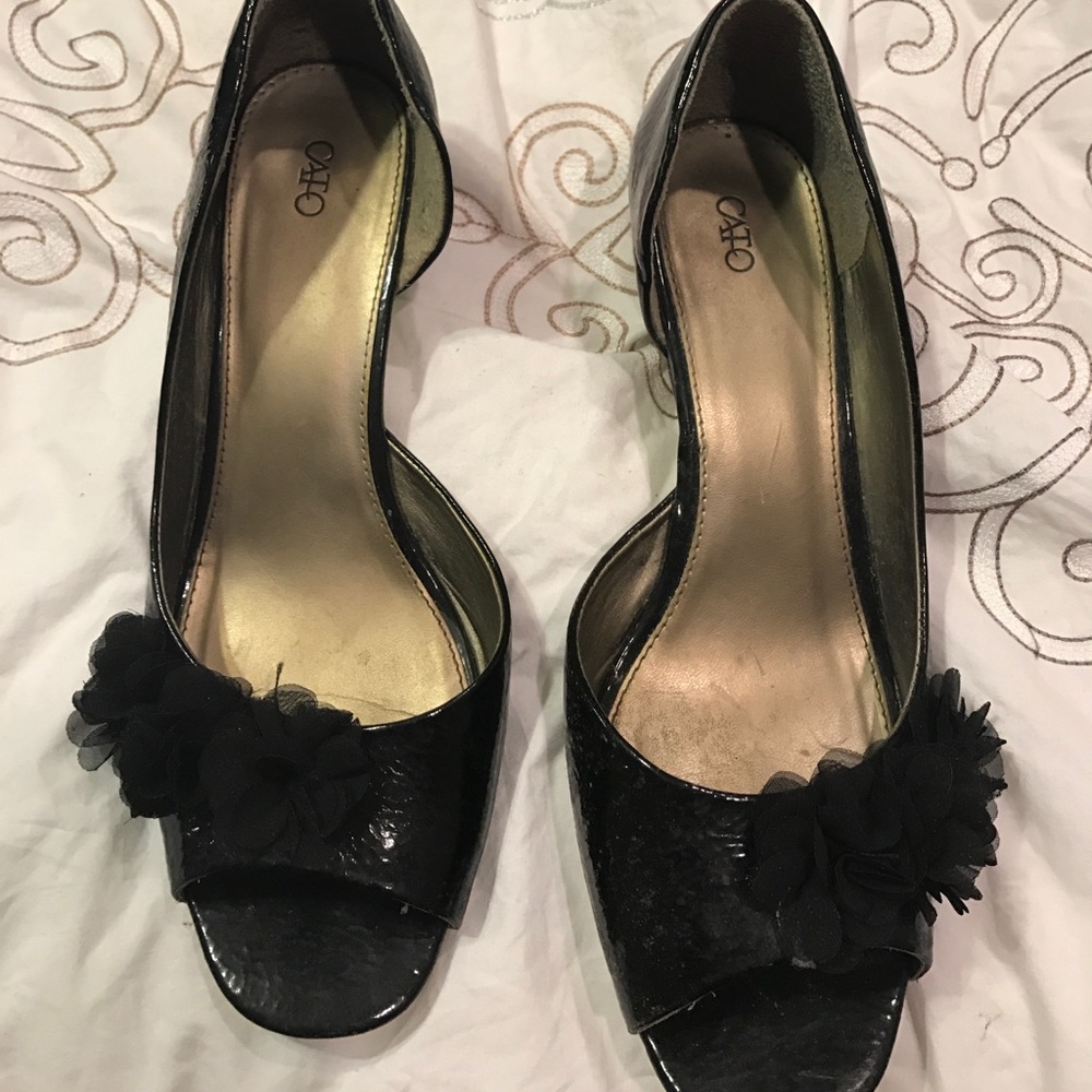 Black heels