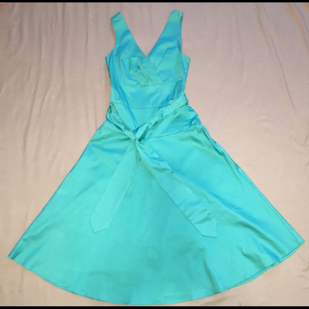 ❗️Sold A Line Max and Cleo, size 2 Turquoise dress