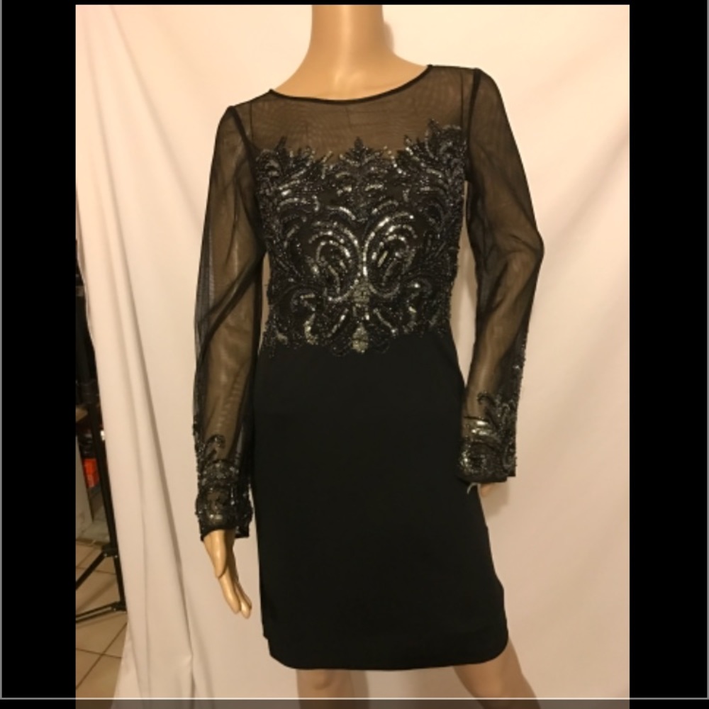 Basix cocktail black cocktail dress