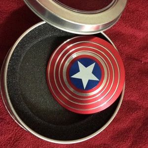 Captain America Metal Fidget Spinner