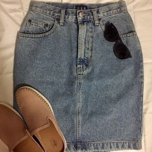 Classic Denim Skirt