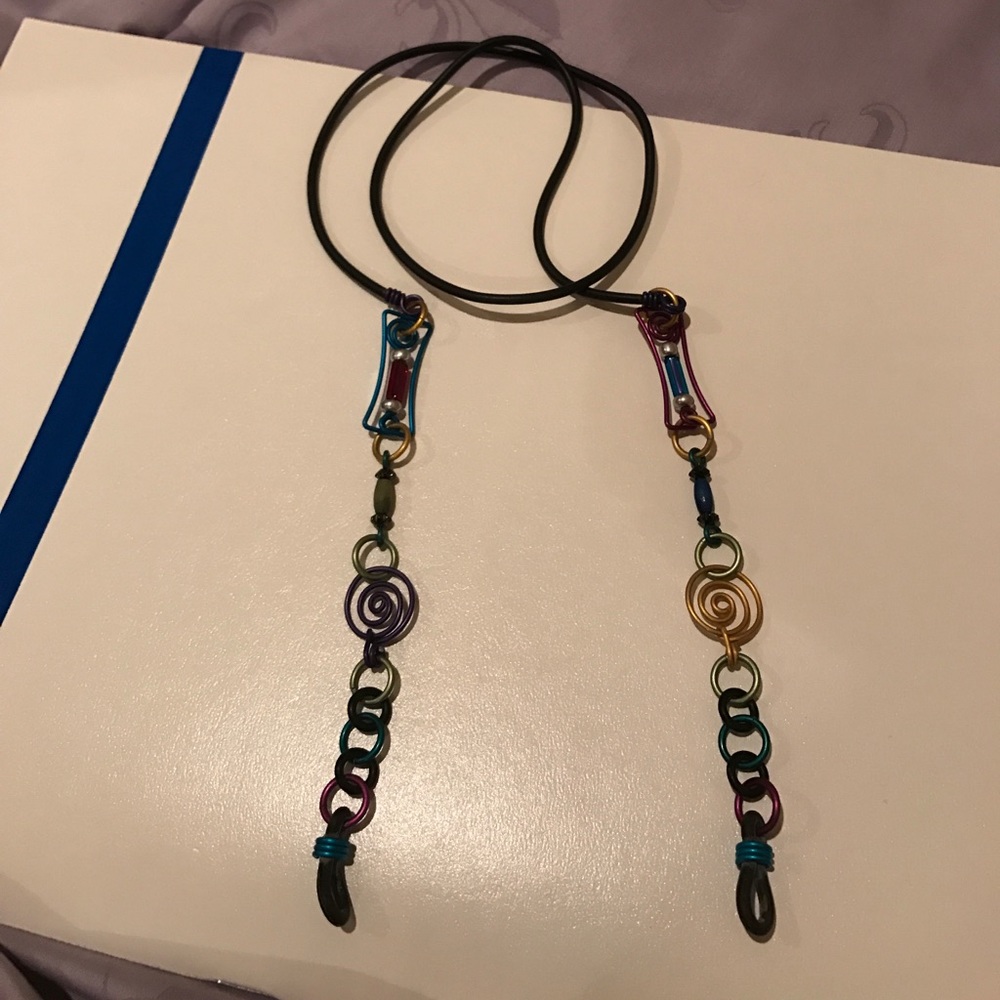 👓 handmade Wire design glasses string