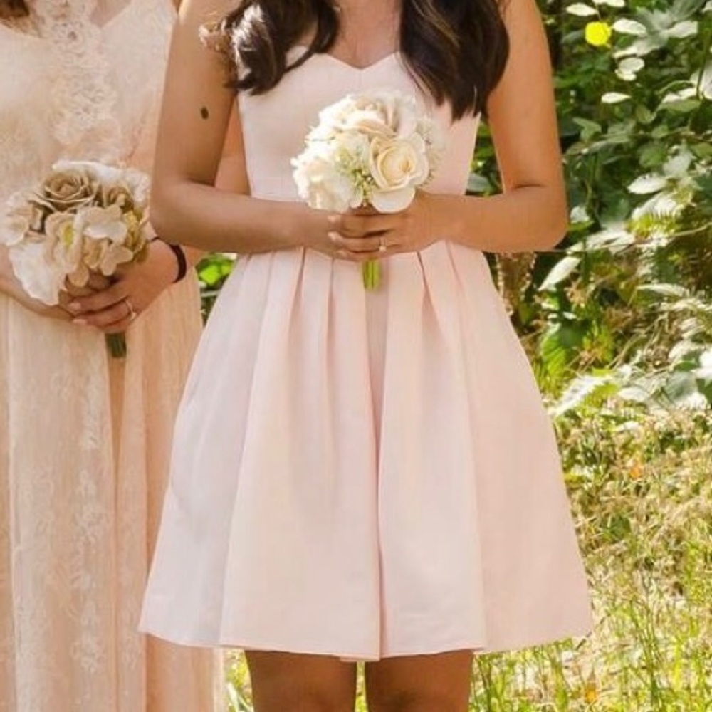 J.Crew Marlie Dress - Classic Faille in Shell Pink