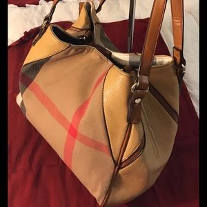 Authentic Burberry Handbag/ shoulder bag