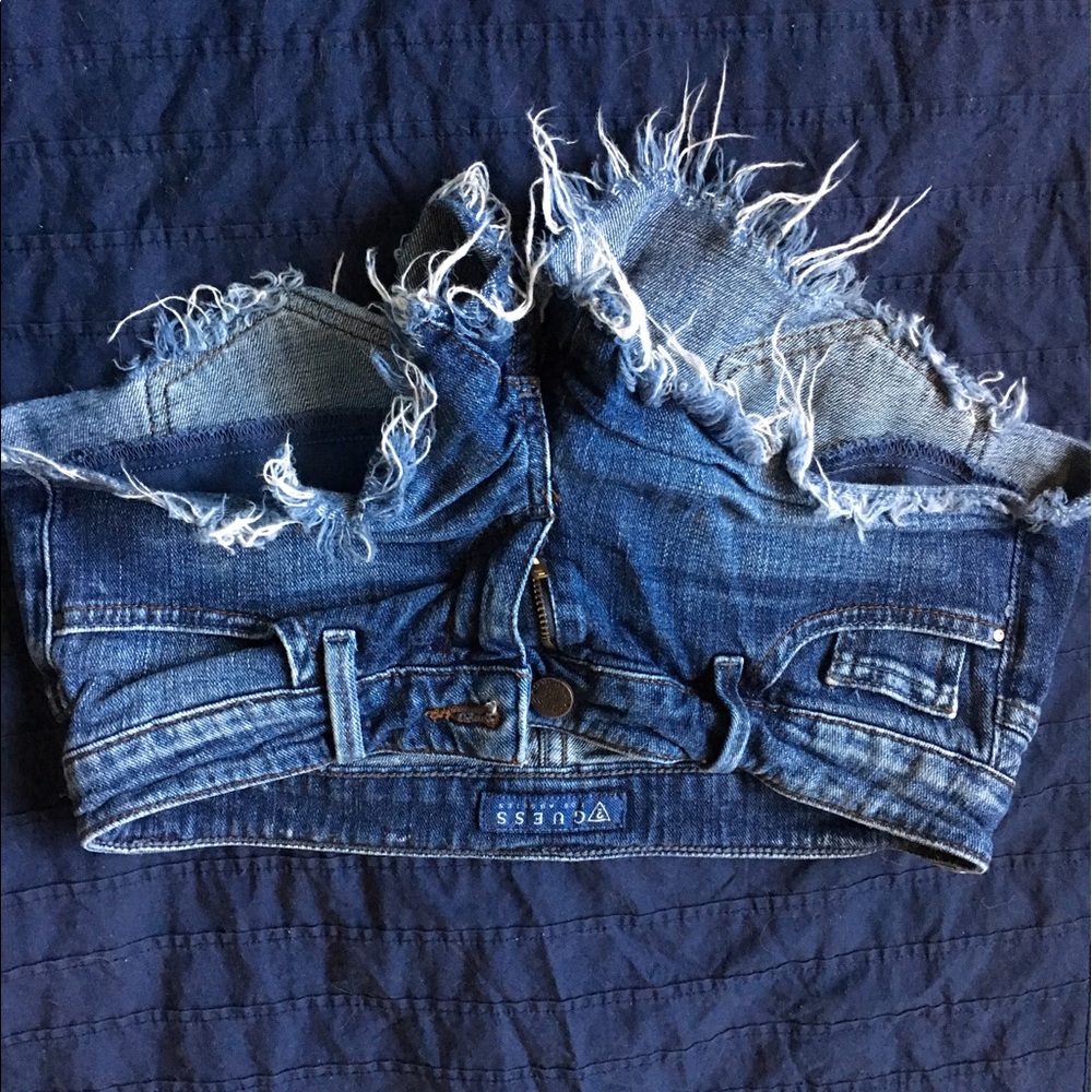 Guess denim shorts