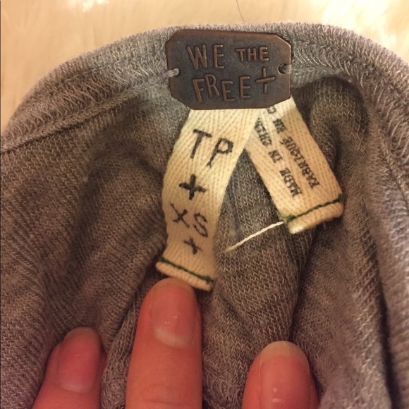 Free People Open Back Shirt! - Picture 4 of 4