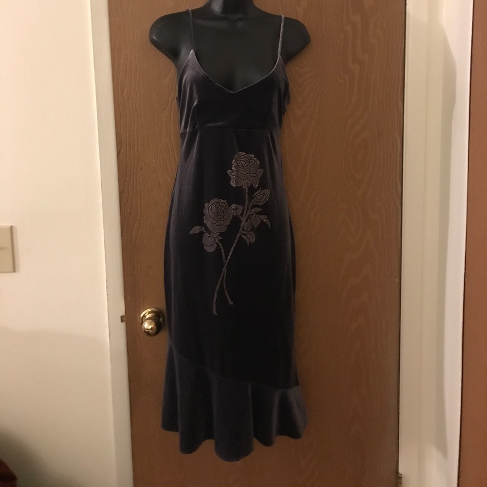 Gray dress