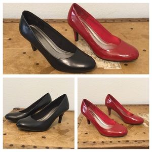 2 Pairs of classic pumps Comfort Plus 7 1/2