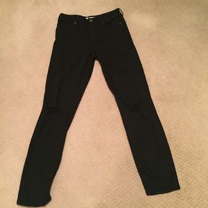 Black Bullhead High Rise Skinnest Ankle