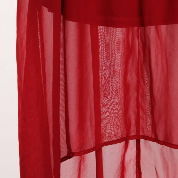 Two Layer Skirt in Sexy Red - Picture 3 of 3